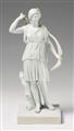 A rare Neoclassical Meissen biscuit porcelain figure of Diana - image-2
