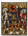 Two heraldic stained glass panels from Schaffhausen - image-2