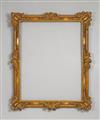 A Main-Frankish carved and gilded softwood frame - image-1