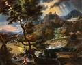Pieter Mulier, called Tempesta - Landscape with Figures Fleeing from a Storm - image-1