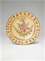 A Berlin KPM botanical porcelain plate with "bauera rubioides" - image-1