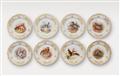 Eight Berlin KPM porcelain plates with bird decor - image-1