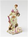 A Berlin KPM allegorical porcelain group of the four seasons - image-1