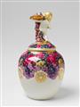 A Berlin KPM porcelain vase and cover with a putto finial - image-2