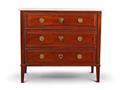 An ormolu-mounted Neoclassical chest of drawers - image-1