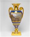 A Berlin KPM porcelain vase with two views of Berlin - image-6
