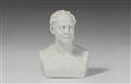 A Berlin KPM biscuit porcelain bust of the aged King Frederick William IV - image-2