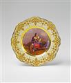 A St. Petersburg porcelain plate with a motif from a painting - image-1