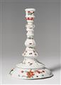 A rare Meissen porcelain candlestick with Arita style decor - image-1