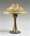 A Tiffany Studios "Dragonfly Cone" table lamp - image-1