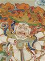 A Tibetan thangka of Pehar. 19th century - image-2