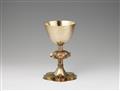 A 16th century German silver gilt chalice - image-1