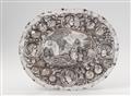 An Augsburg silver sideboard dish - image-1