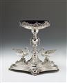 A large Berlin silver table centrepiece made for King Albert I of Saxony - image-1