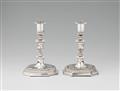 A rare pair of Emmerich silver candlesticks - image-2