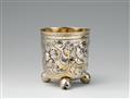 A Nuremberg partially gilt silver beaker - image-1