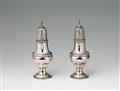 A pair of George III silver spice cruets - image-1