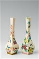 A set of two Chinoiserie faience vases - image-1