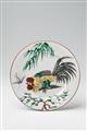 A faience dish with printed decor - image-1