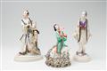 Three Japanesque porcelain figures - image-1
