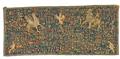 An early Millefleurs tapestry with animals - image-2