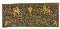 An early Millefleurs tapestry with animals - image-1
