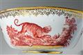 A Meissen Boettger porcelain bowl decorated with wild animals by an Augsburg "hausmaler" - image-6