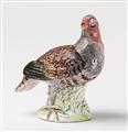 A Meissen porcelain model of a grey partridge - image-1
