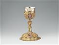 A Landshut silver gilt communion chalice - image-1