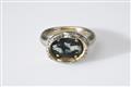 An 18k gold and diamond ring by Falco Marx with a Roman cameo - image-1