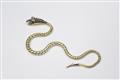 A Victorian 18k gold snake collier - image-1