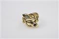 A 14k gold snake ring - image-1