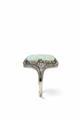 A Belle Epoque platinum and opal ring - image-2