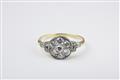A small Belle Epoque 18k gold, platinum, and diamond ring - image-1