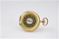 A small 18k gold ladies pocketwatch - image-1