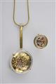 An 18k gold and rock crystal demi-parure - image-1
