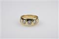 An 18k gold and diamond ring - image-1