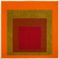 Josef Albers - Study to Homage to the Square: Warm Welcom - image-1