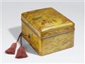 A large maki-e lacquer box (tebako). 19th century - image-1
