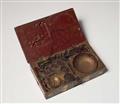 A jeweller's scales in a wooden box. Yemen - image-2