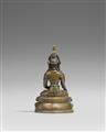 Buddha Ratnasambhava. Kupferlegierung. Tibet. 16. Jh. - image-2