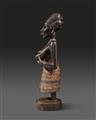 YORUBA FEMALE FIGURE By one of the master carvers of the Igbuke Carving House in Oyo - image-2