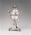 A large Neoclassical Berlin silver tea-making machine - image-1