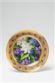 A Berlin KPM porcelain plate with lilac flower decor - image-1