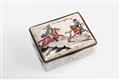 An enamel snuff box commemorating the victory of Borna / Leuthen in Silesia - image-1