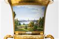 A rare Berlin KPM eagle-handled vase with views of Berlin and Potsdam - image-4