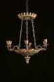 A six-flame chandelier - image-1