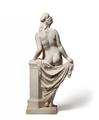 Reinhold Begas - A Carrara marble figure of Phryne - image-3