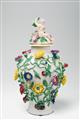 A Wegely porcelain vase and cover - image-3