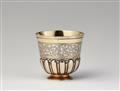 A small parcel gilt Augsburg silver beaker - image-1